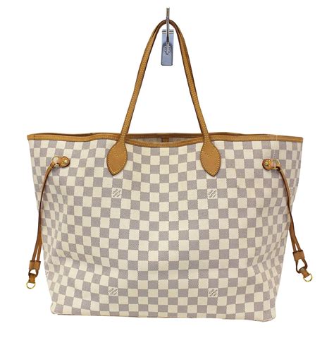 lv white tote